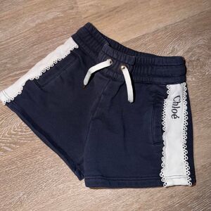 Chloe Girl's Navy and Blue Shorts